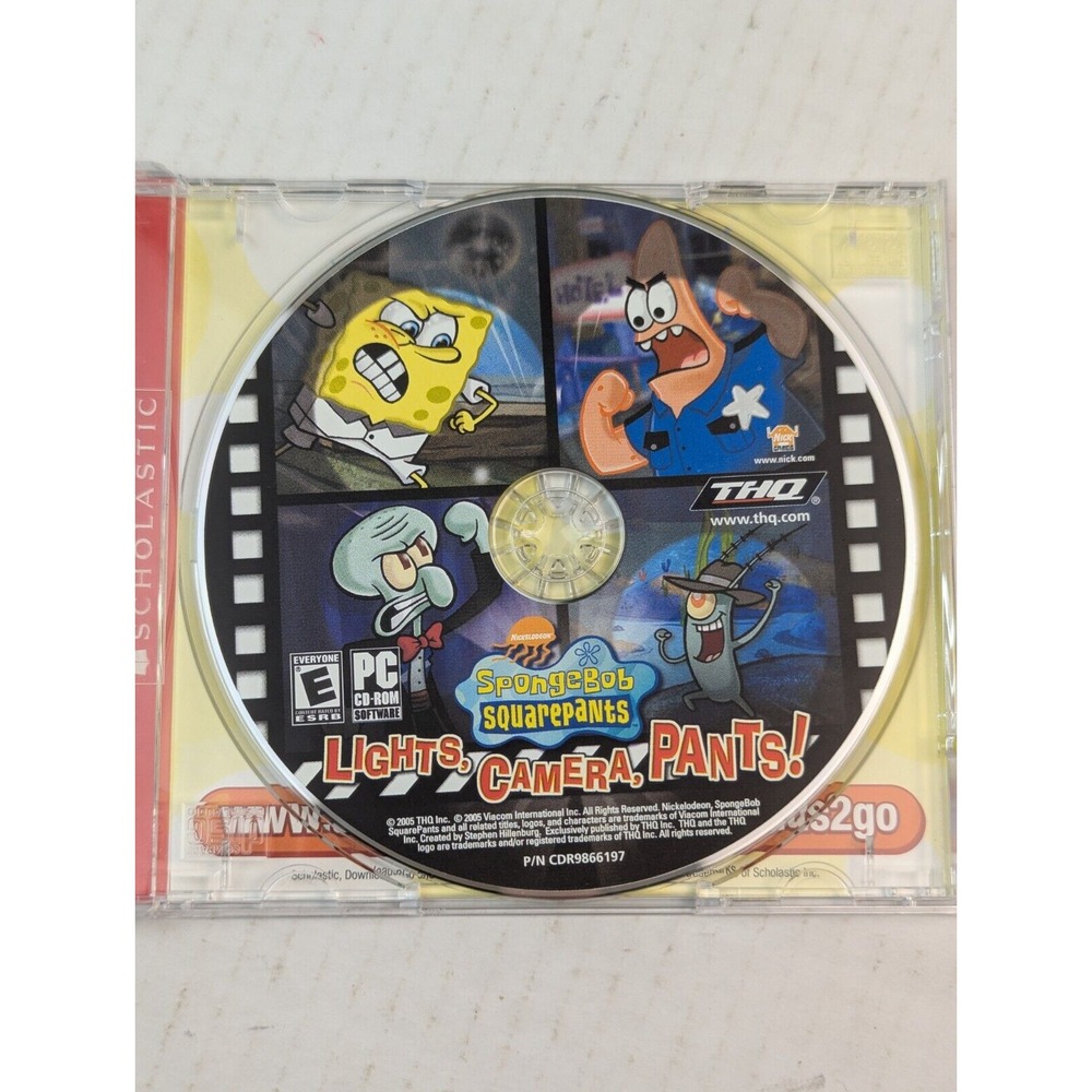 SpongeBob‎ SquarePants Lights, Camera, Pants! THQ PC Game - Picture 3 of 4